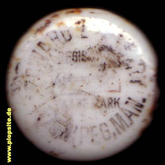 Bügelverschluss aus: Edward L. Drewry Brewery, Winnipeg, Kanada