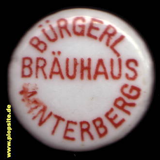 Bügelverschluss aus: Bürgerliches Bräuhaus, Winterberg, Deutschland