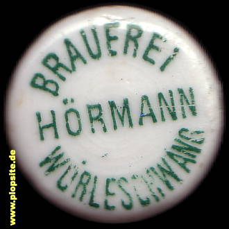 Bügelverschluss aus: Kronenbrauerei Hörmann, Wörleschwang, Zusmarshhausen-Wörleschwang, Deutschland