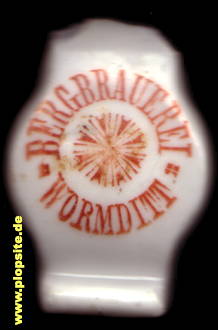 Bügelverschluss aus: Bergbrauerei Hallmann, Wormditt, Orneta, Polen