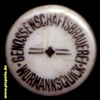 Bügelverschluss aus: Genossenschaftsbrauerei, Wurmannsquick, Deutschland