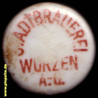 Bügelverschluss aus: Stadtbrauerei AG , Wurzen, Deutschland