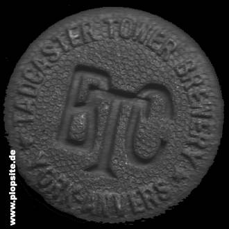 Picture of a ceramic Hutter stopper from: Tadcaster Tower Brewery, York - Anvers, Antwerpen, Belgium