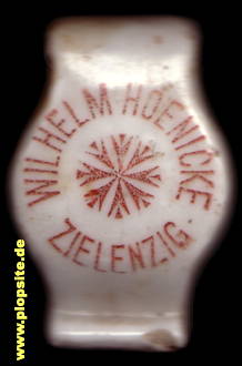 Bügelverschluss aus: Brauerei Wilhelm Hönicke, Zielenzig, Sulęcin, Polen