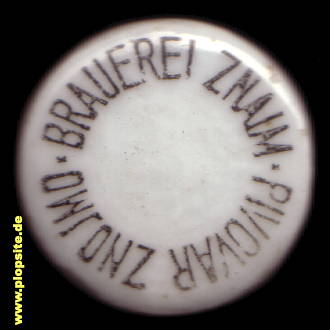 Bügelverschluss aus: Pivovar Znaim Brauerei, Znojmo, Znaim, Tschechien