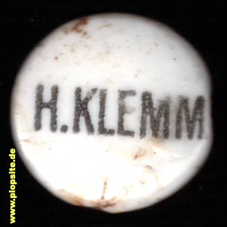 Bügelverschluss aus: Brauerei Hermann Klemm, Zöblitz, Marienberg-Zöblitz, Deutschland