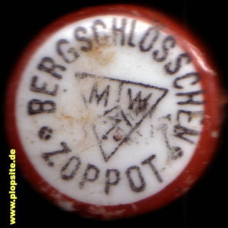 Bügelverschluss aus: Bergschlößchen-Brauerei Michael Wanninger, Zoppot, Sopot, Polen