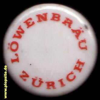 Bügelverschluss aus: Löwenbräu, Zürich, Zurich, Zurigo, Schweiz