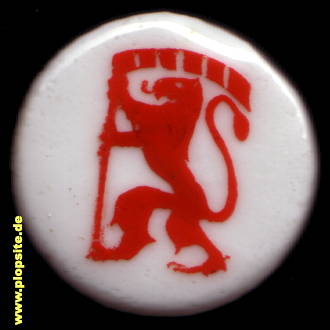 Picture of a ceramic Hutter stopper from: Löwenbräu, Zürich, Zurich, Zurigo, Switzerland