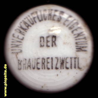Bügelverschluss aus: Brauerei, Zwettl / Rodl, Österreich