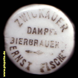 Bügelverschluss aus: Dampf Bierbrauerei Ernst Fischer, Zwickau, Deutschland